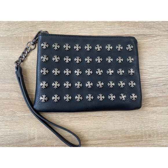 Black Studded Wristlet - Picture 1 of 4